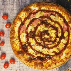 Chicken Luau Pizza