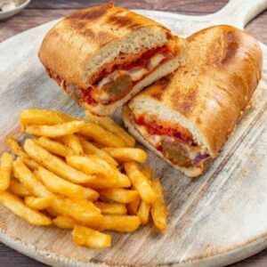 Meatball Parmesan Sub
